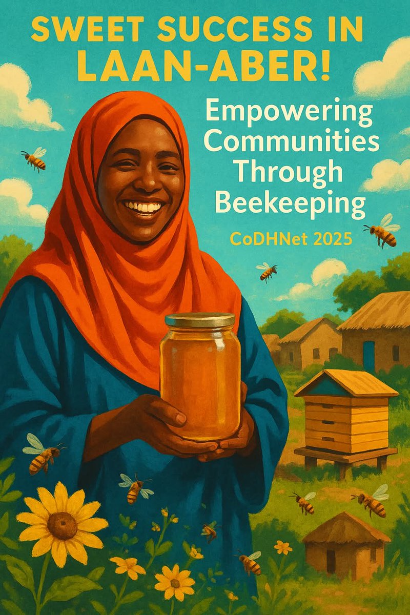 CODHNET's tweet image. It’s #WorldBeeDay!
Bees are vital for food, biodiversity &amp;amp; farmer livelihoods.

At #CoDHNet, we support sustainable beekeeping to help communities earn income &amp;amp; protect pollinators.

Support the buzz:
🌼 Plant for pollinators
🍯 Buy local honey
🌱 Choose eco-farming
#SaveTheBees