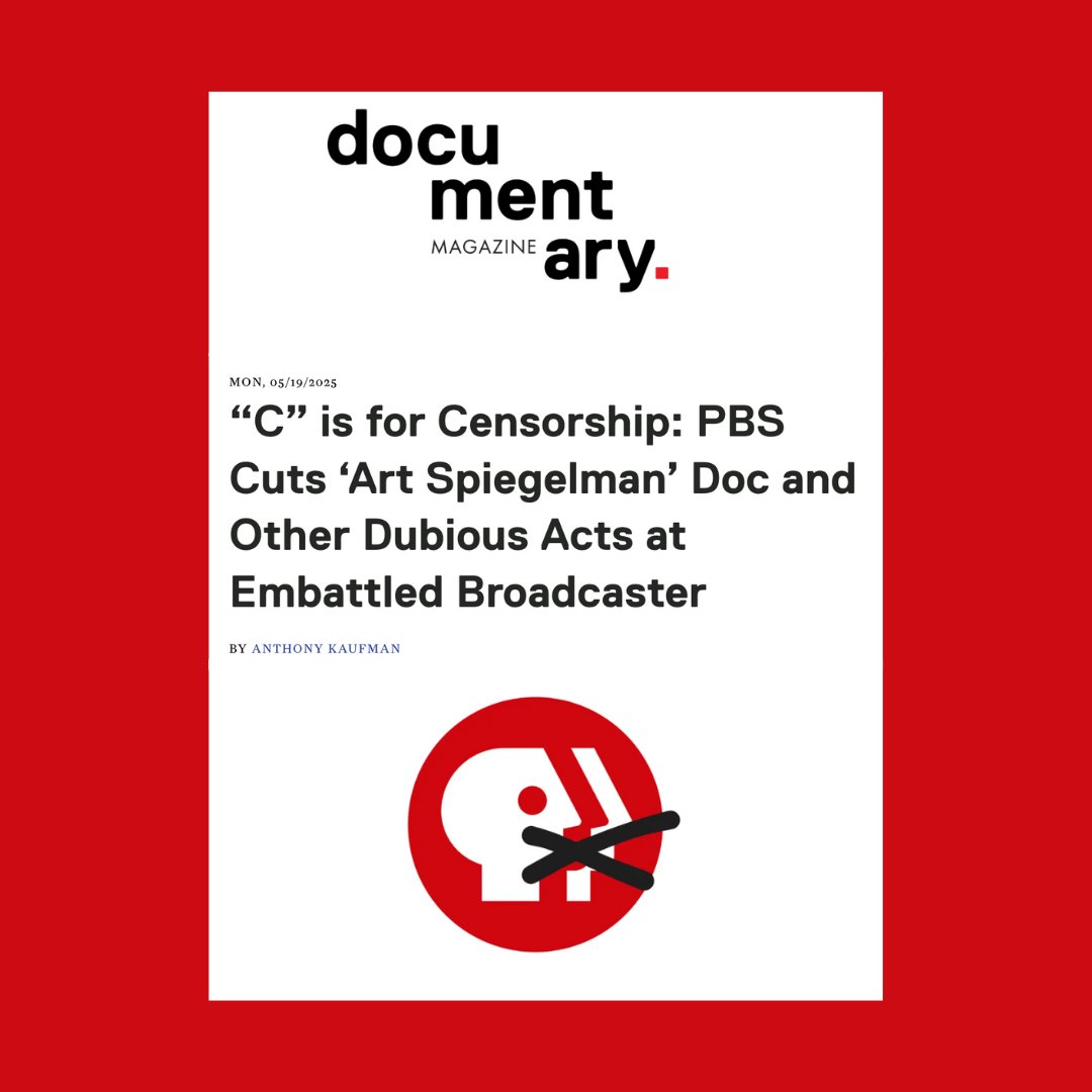 JaneMWagner's tweet photo. The censorship of @BreakGameMovie is just the tip of the iceberg. Please read through this article to learn more about other troubling examples of PBS censoring films and supplemental content.

https://t.co/YjAF9UdN6m https://t.co/jQzNSDORmJ