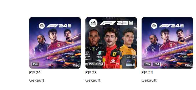 michael_doll's tweet photo. @PlayStationDE @EA: Frage besitze F1 23 + 24 usw., wo wird denn bitte der " versprochene " Rabatt verrechnet ? https://t.co/umD75w2KX7
