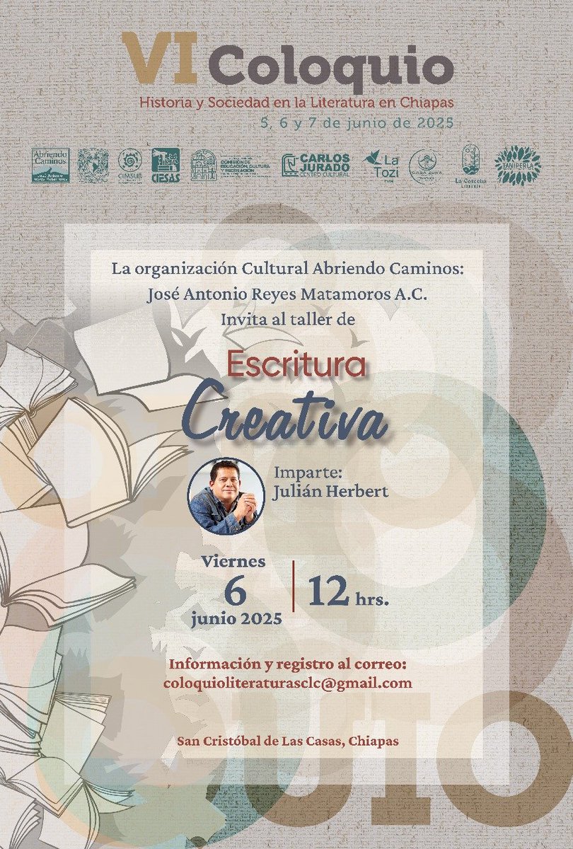 Nos vemos el 5 y 6 de junio en San Cristóbal De Las Casas.