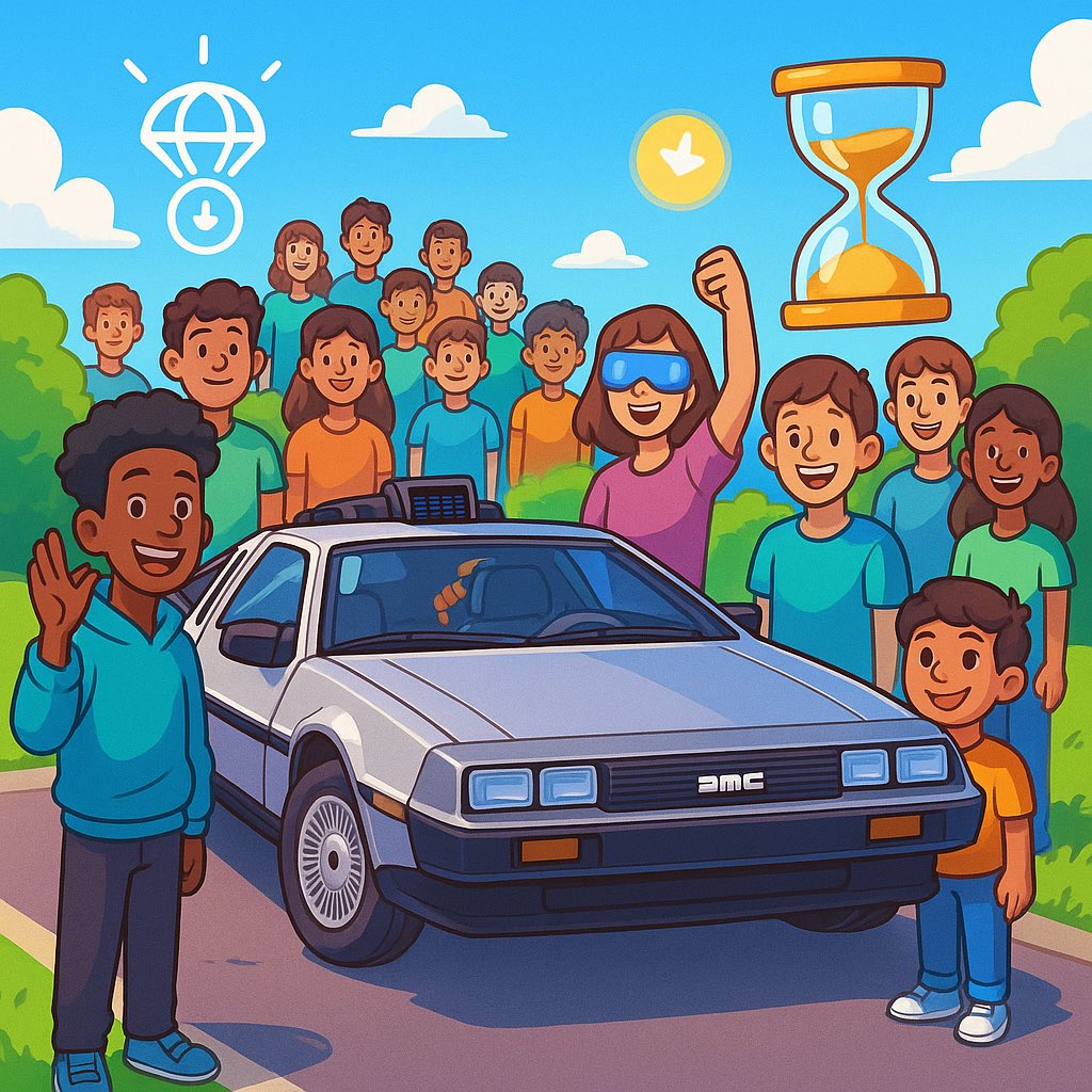 The roads are quiet, the stars are out, and the future is parked under the moonlight.
Rest easy, frens—tomorrow we ride again with $DMC and <a href="/DeLoreanlabs/">DeLorean Labs</a> . Good night from the crew that's building tomorrow. #DMC #DeLorean #Web3 #GoodNight