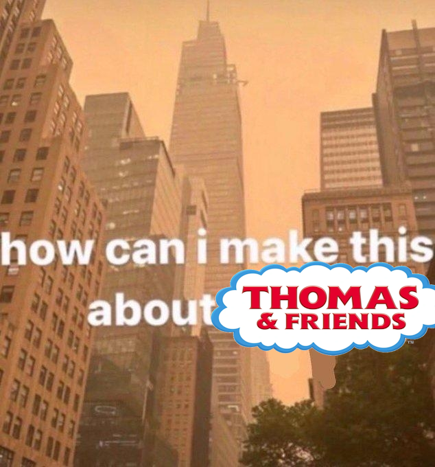 98% of thomastheorist tweets for no reason