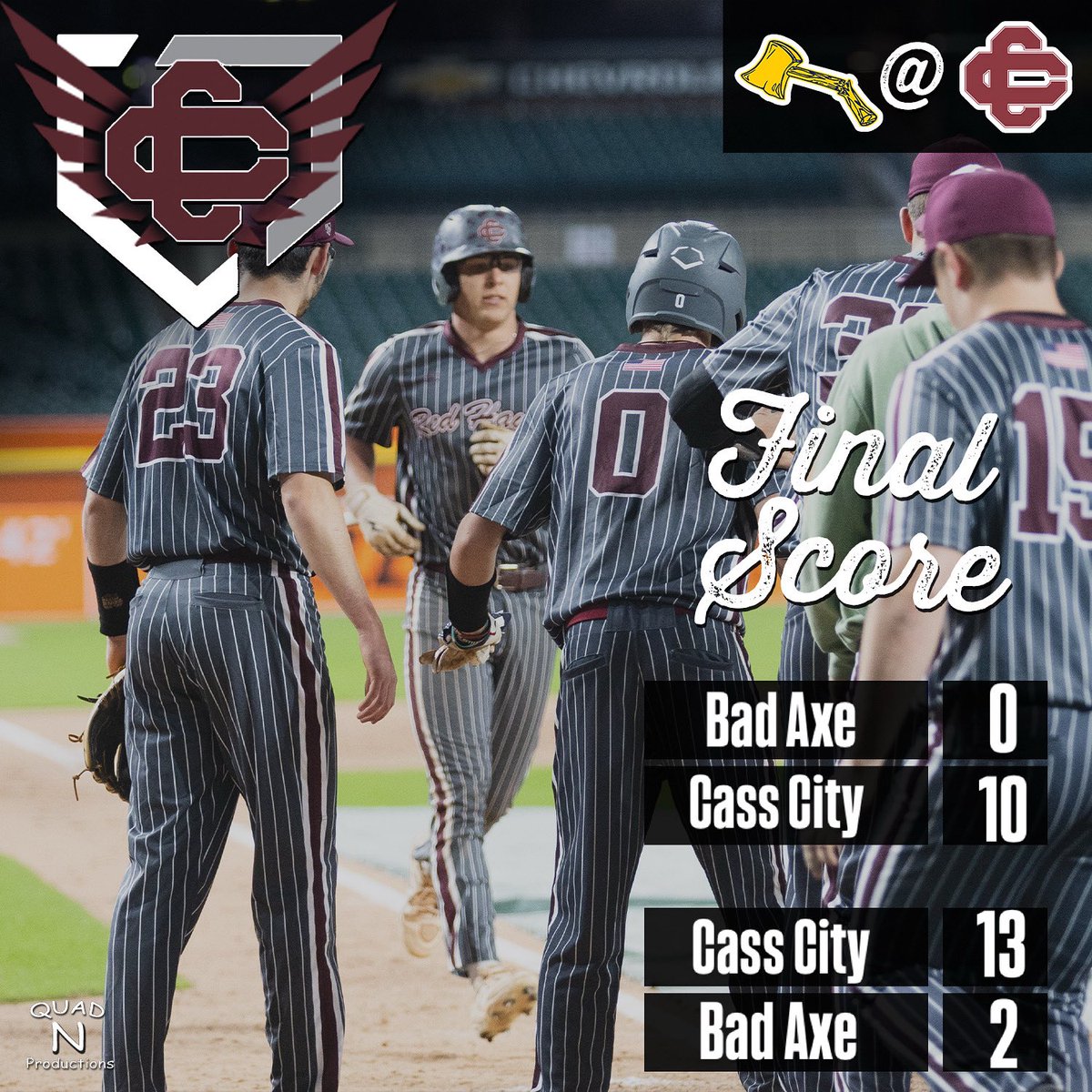 Cass City High School Baseball tweet media