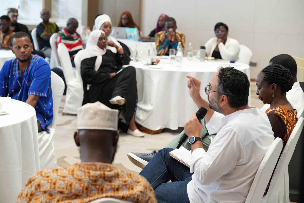 LSM_Africa's tweet photo. Two days of power, purpose & unity at the Africa Movement Building Space!
We stood in solidarity for climate justice, strategy & a liberated Africa. ✊🏾🌍
#LaudatoSi #LSMAfrica #LaudatoSiWeek2025 #MovementOfMovements #ClimateJustice #AfricaUnite #StopFossilFuels #FaithInAction https://t.co/O4etvf11P6