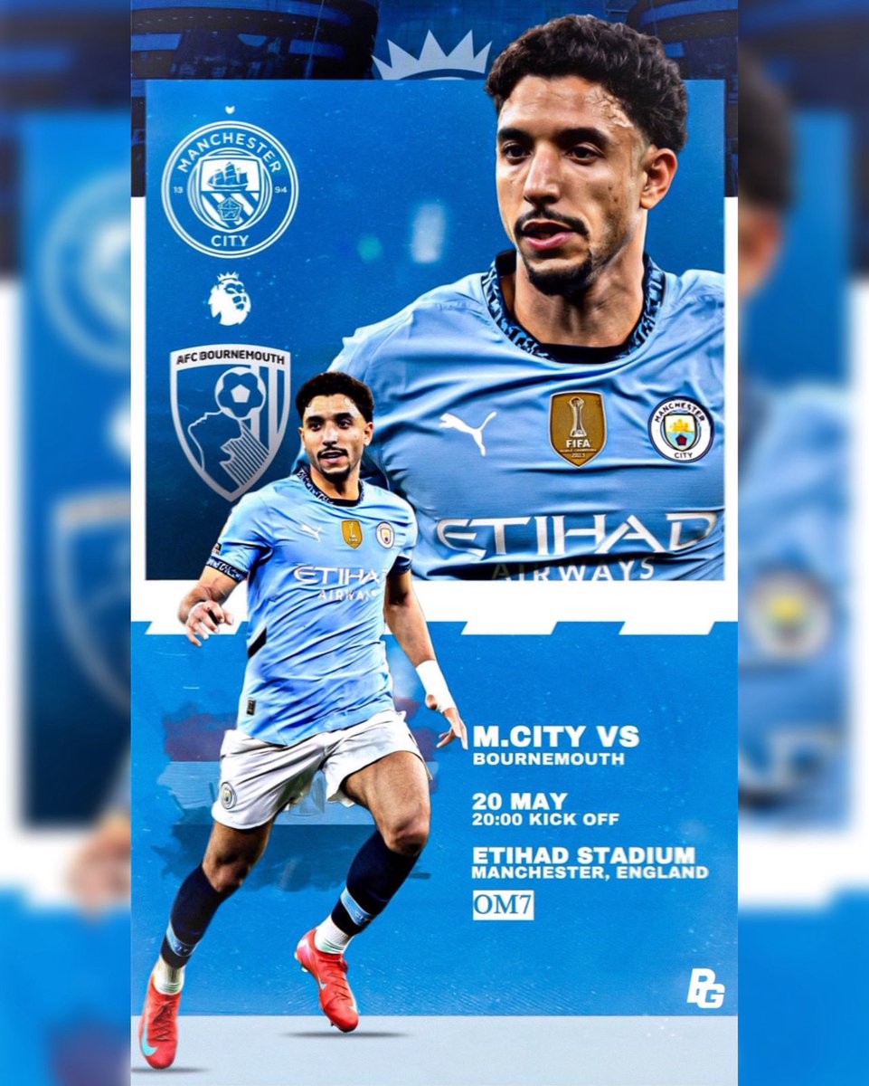 Blaise (@blaisengn) on Twitter photo MATCHDAY CONCEPT DESIGN FOT <a href="/OmarMarmoush/">Omar Marmoush</a>
<a href="/ManCity/">Manchester City</a> VS <a href="/afcbournemouth/">AFC Bournemouth 🍒</a>
📆 TODAY
⏰ 20:00 🇬🇧
📍ETIHAD STADIUM , MANCHESTER ENGLAND
🎨 - me MATCHDAY CONCEPT DESIGN FOT <a href="/OmarMarmoush/">Omar Marmoush</a>
<a href="/ManCity/">Manchester City</a> VS <a href="/afcbournemouth/">AFC Bournemouth 🍒</a>
📆 TODAY
⏰ 20:00 🇬🇧
📍ETIHAD STADIUM , MANCHESTER ENGLAND
🎨 - me