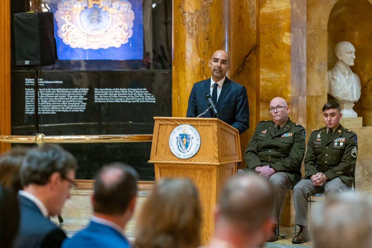 Maura Healey (@massgovernor) on Twitter photo Memorial Day reminds us that the true cost of our freedom is defined by those who make the ultimate sacrifice. Each year, we present two of Massachusetts highest honors, the Medals of Liberty and Fidelity, to the families of fallen heroes.
<a href="/JLydgate/">Joanna Lydgate</a> and I are endlessly Memorial Day reminds us that the true cost of our freedom is defined by those who make the ultimate sacrifice. Each year, we present two of Massachusetts highest honors, the Medals of Liberty and Fidelity, to the families of fallen heroes.
<a href="/JLydgate/">Joanna Lydgate</a> and I are endlessly