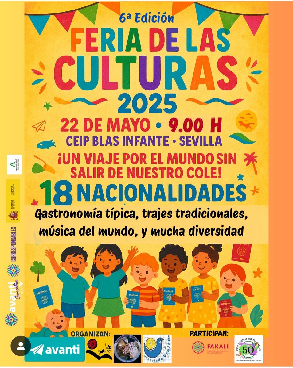 Somos más que un AMPA, somos barrio y creamos comunidad y nos encanta participar y colaborar con cosas tan bonitas con otras compas y cole como es este encuentro. Venirseeee!!!!