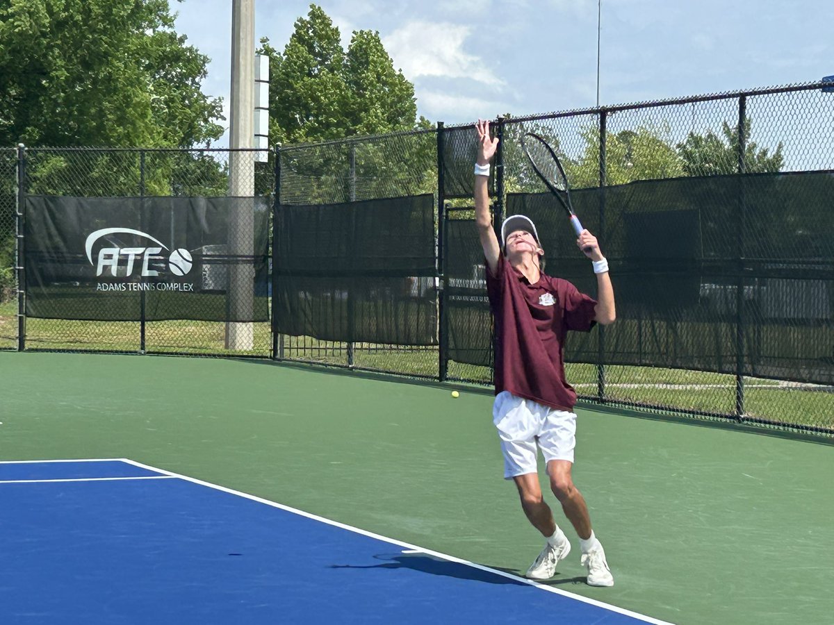 MTENNIS:  Collierville Men’s Tennis and Hume Fogg get started at Adams Tennis Complex in Murfreesboro.  Winner advances to tomorrow’s state title match.  #GoDragonsGo
