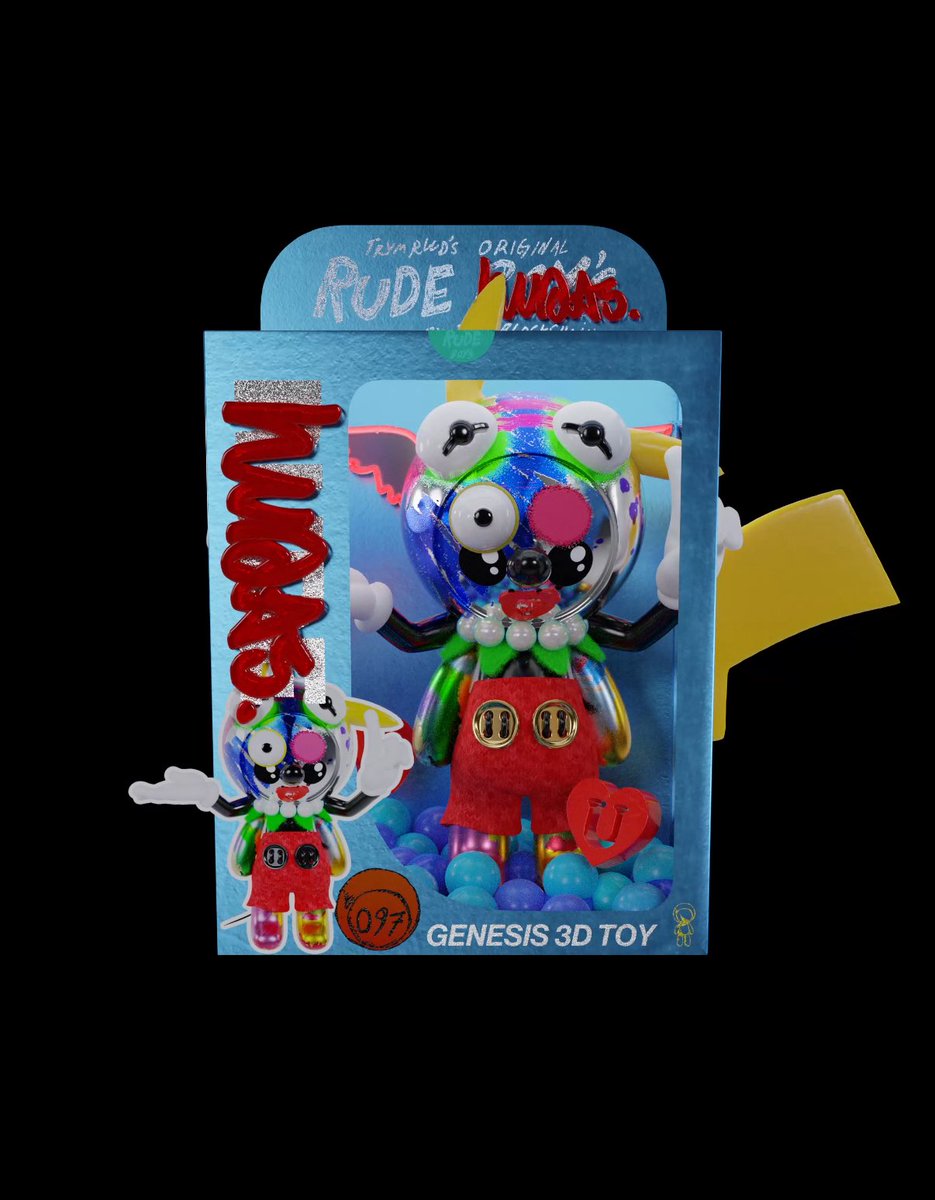 JadeSkye (@geekysky) on Twitter photo One of the first NFTs every collected
<a href="/rudeuniverse/">Rude Universe</a>
The colors and animation on this one.
#97 Rude Hurts One of the first NFTs every collected
<a href="/rudeuniverse/">Rude Universe</a>
The colors and animation on this one.
#97 Rude Hurts