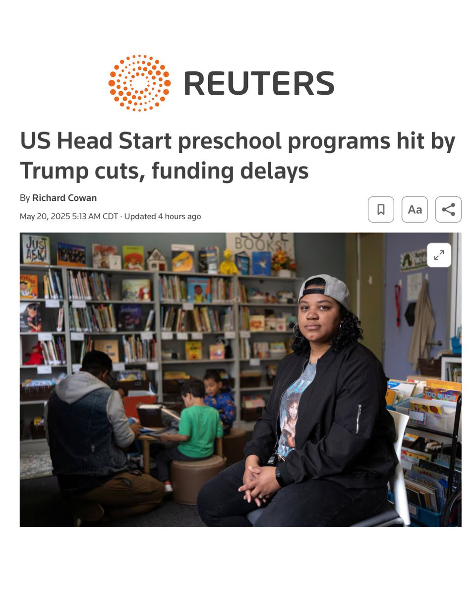 Trump’s devastating cuts are killing our children’s future.