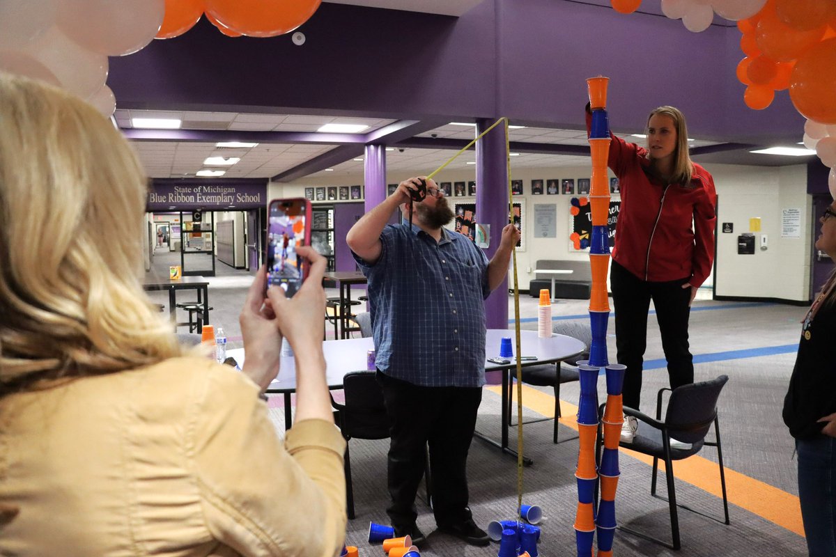 Big middle school energy! 😁

From team building laughs to creating heartwarming connections, staff welcomed their new team members into their family today as part of our commitment to ensuring a smooth &amp;meaningful transition for our middle school students this fall💙 #WEareWLCSD