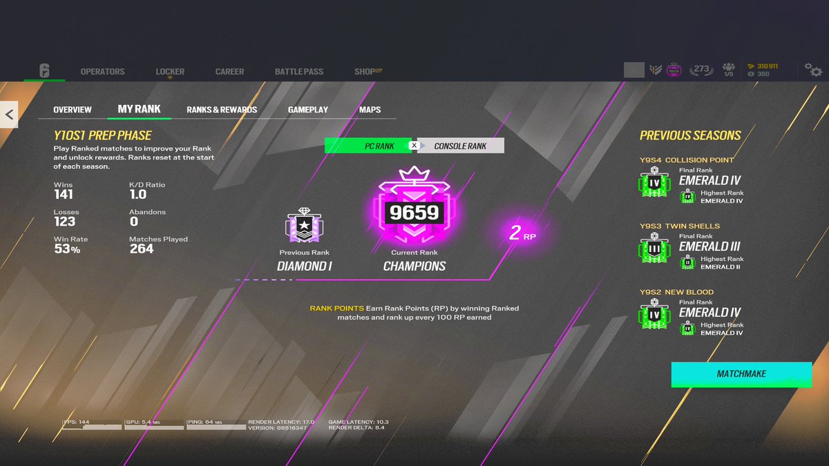 First time champ🤓