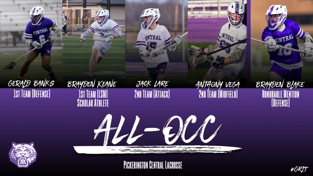 Congrats to our guys who received All-OCC Ohio recognition!

1st Team: Gerald Banks, Brayden Keane

2nd Team: Jack LaRe, Anthony Vega

Honorable Mention: Brayden Blake

#GRIT