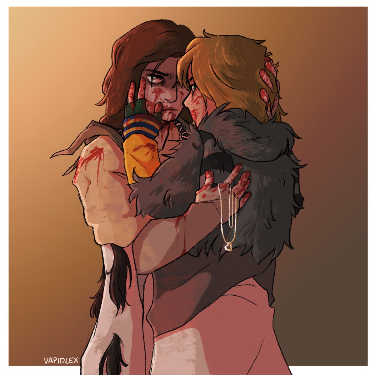 vapidlex's tweet image. Yellowjackets got renewed for s4 🐝💛 so here’s my very self indulgent and probably very ooc Jackie Lives and Becomes Antler Queen Consort jackieshauna au 🐇🦌👑