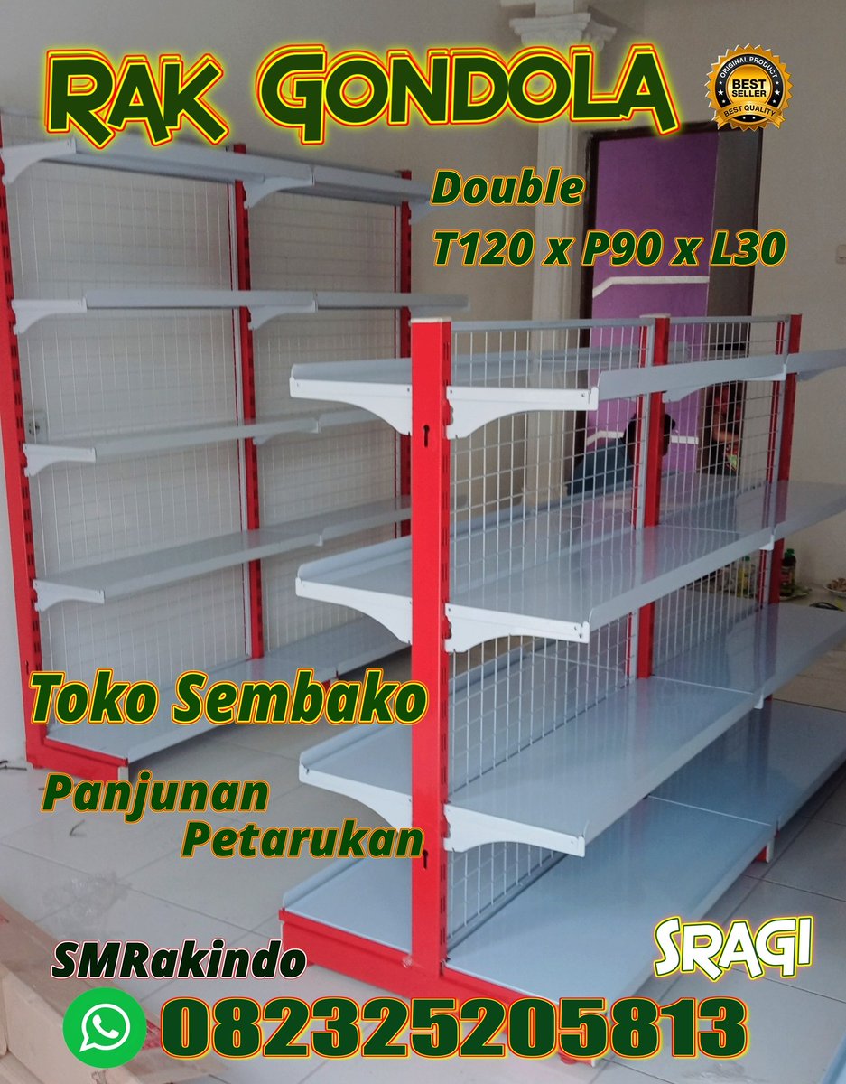DhimasHR's tweet photo. Rak Minimarket Rak Gondola Supermarket Rp.850 Ribuan (Paket)
Meja Kasir || Rak Frezer Rak Es Krim || Backwall Produk

Comal, Sragi, Bojong FREE Ongkir
UD. Sukses Mandiri Rakindo, – Sragi || Pekalongan,
Call/ WA 082325205813 https://t.co/t7ceE4bHSb