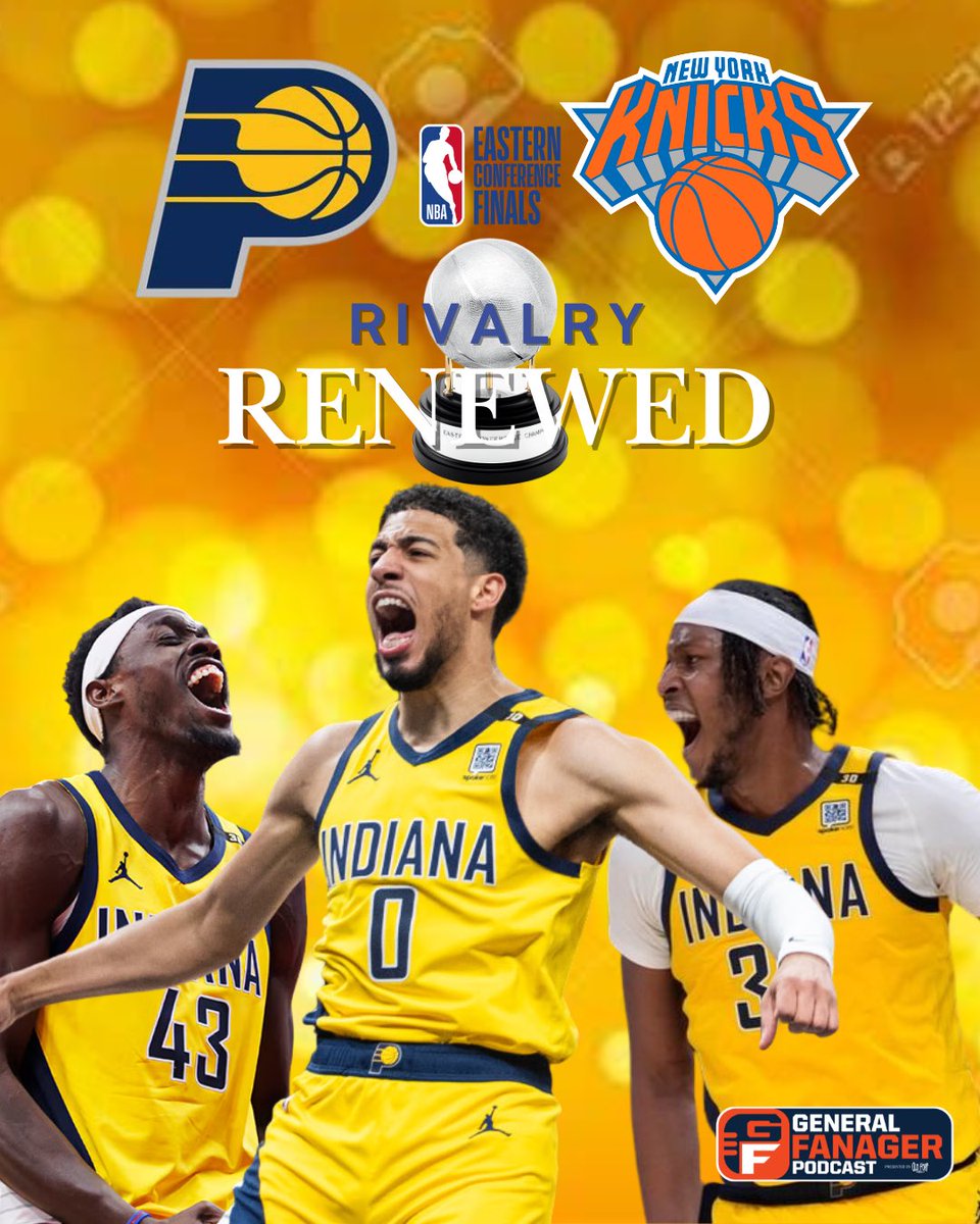 TheGFPod's tweet image. New York Knicks, pick up sticks, bag of tricks. It doesn’t matter Pacers in 6 #pacers #NBAPlayoffs
