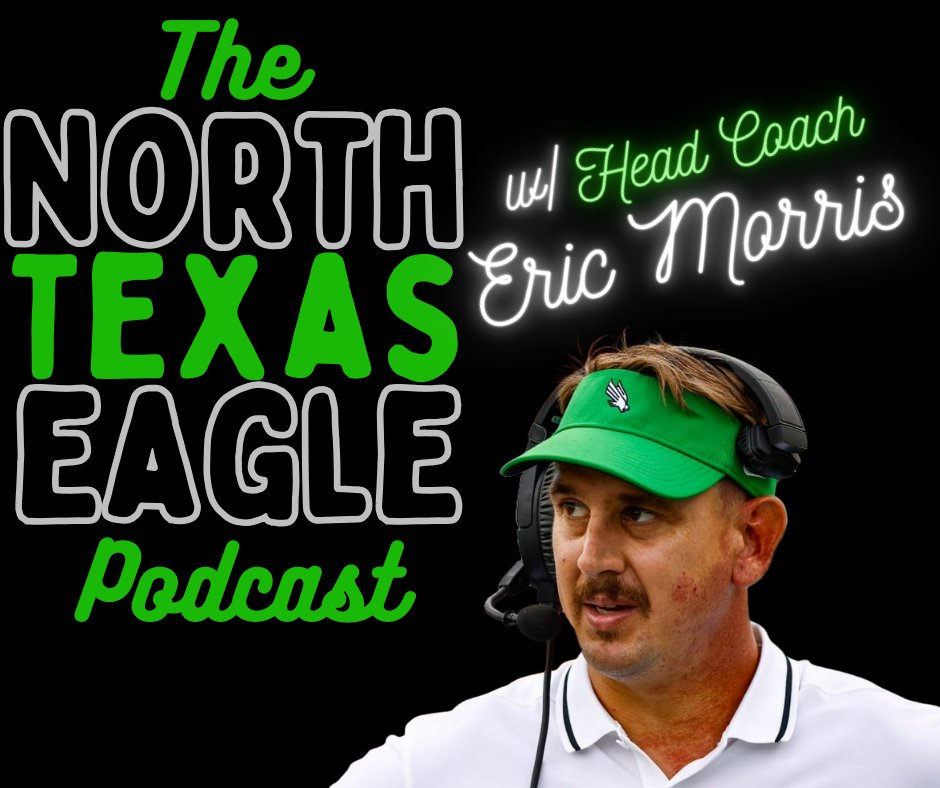 🧩New NTE PODCAST!

JD sits down with North Texas head coach Eric Morris to talk football, culture, NIL, NFL Draft and the future of the Mean Green. 🏈🔥

#GMG🦅

LINK IN COMMENTS ⤵️
