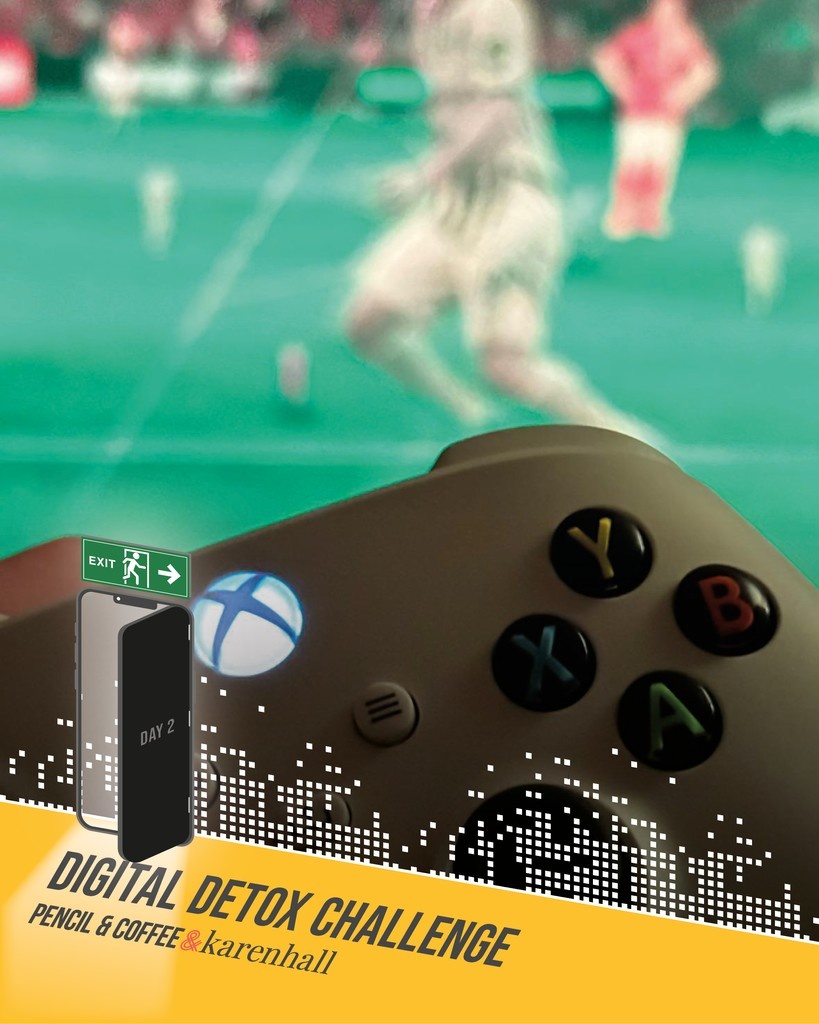 📵 Day 2: The Big Social Media Pause!

Todays challenge is 24 hours of no social media... yes, you read that right! 

Quick confession: I've reached for my phone about 47 times already!

#DigitalDetoxChallenge #WellnessJourney #WorkLifeBalance #PencilandCoffee #andkarenhall