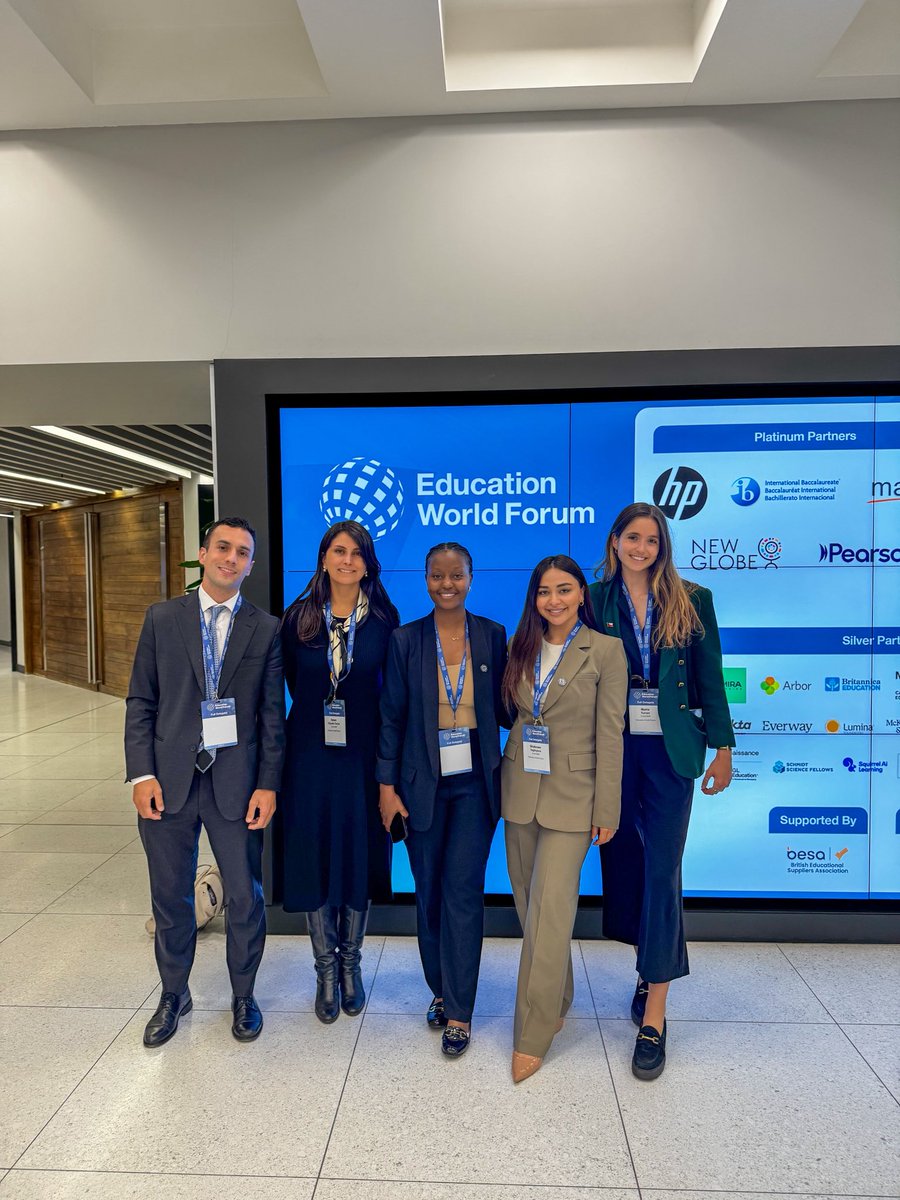 JuliaMuhumuza's tweet photo. Spent the day at the Education World Forum 2025 in London, where education ministers across the world gathered to discuss progress and strategies for advancing education access. https://t.co/JVNDLFWRs4