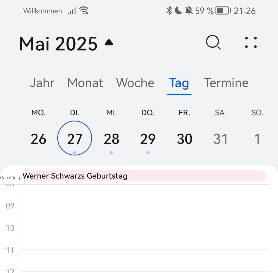 Jedes Jahr hab ich diesen Termin im Kalender. Weiß jemand damit was anzufangen? Google kann mir irgendwie nicht helfen.