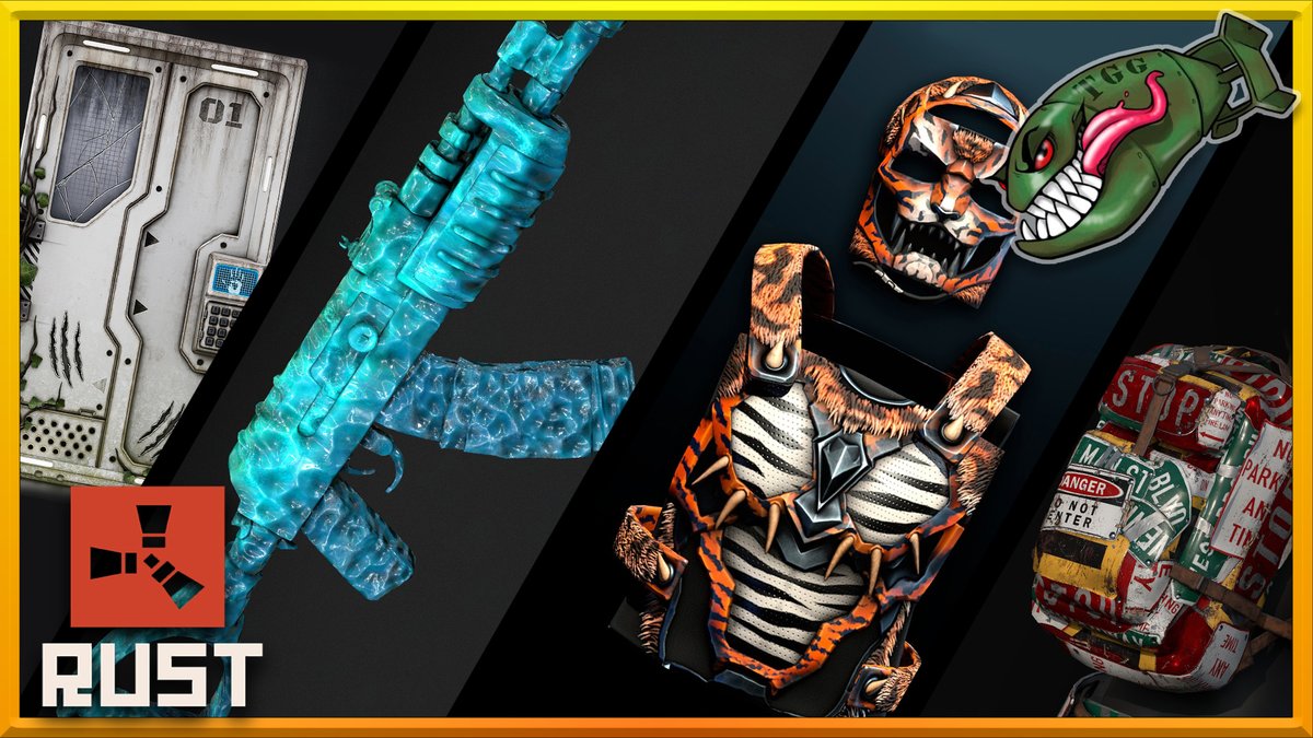 Check out this week's top <a href="/playrust/">Rust</a> skin submissions! #RUST #rustskins youtu.be/1Xc7q-UHqBs Ws link- steamcommunity.com/sharedfiles/fi…