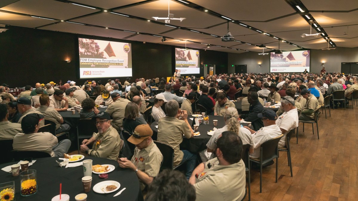 ASU Facilities (@asufacilities) on Twitter photo Public works is all around you! Join us in celebrating National Public Works Week. We got a chance recently to thank our FDM employees at the service awards for the invaluable work they do. #NPWW #PeopleMatter #WeArePublicWorks <a href="/asuevpcfo/">ASU Business-Finance</a> <a href="/Tempegov/">City of Tempe, AZ</a> <a href="/CityofPhoenixAZ/">City of Phoenix, AZ</a> <a href="/CITYOFMESA/">City of Mesa, Arizona</a> Public works is all around you! Join us in celebrating National Public Works Week. We got a chance recently to thank our FDM employees at the service awards for the invaluable work they do. #NPWW #PeopleMatter #WeArePublicWorks <a href="/asuevpcfo/">ASU Business-Finance</a> <a href="/Tempegov/">City of Tempe, AZ</a> <a href="/CityofPhoenixAZ/">City of Phoenix, AZ</a> <a href="/CITYOFMESA/">City of Mesa, Arizona</a>