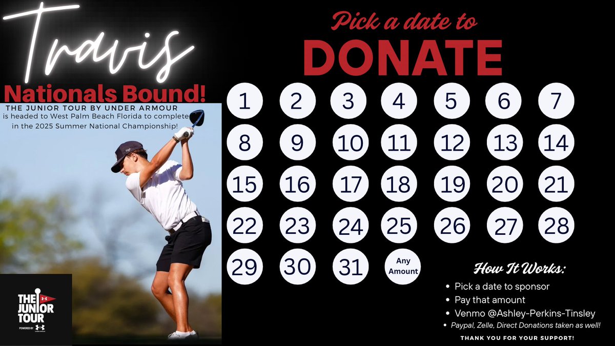 Incredibly excited to represent DFW at nationals this year in West Palm Beach at PGA National!