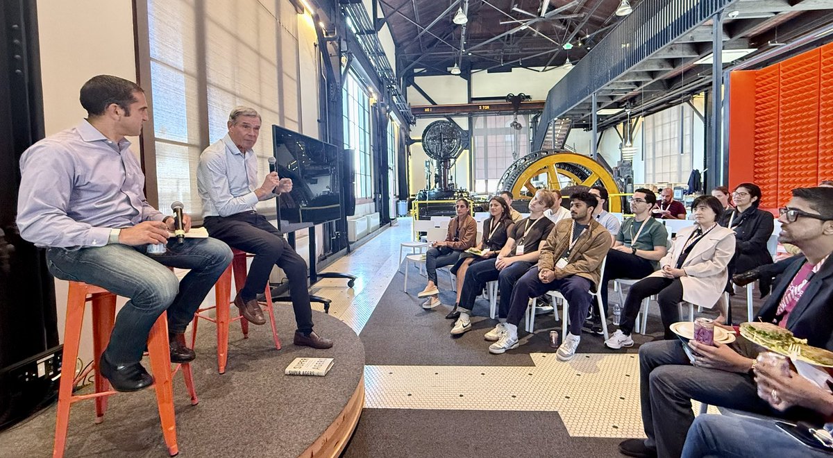 Garry Tan (@garrytan) on Twitter photo Proud to host <a href="/EricTopol/">Eric Topol</a> and <a href="/othmanlaraki/">Othman Laraki</a> in conversation at Y Combinator today
Topol is talking about new book Super Agers: what’s the key to healthy aging? Proud to host <a href="/EricTopol/">Eric Topol</a> and <a href="/othmanlaraki/">Othman Laraki</a> in conversation at Y Combinator today
Topol is talking about new book Super Agers: what’s the key to healthy aging?