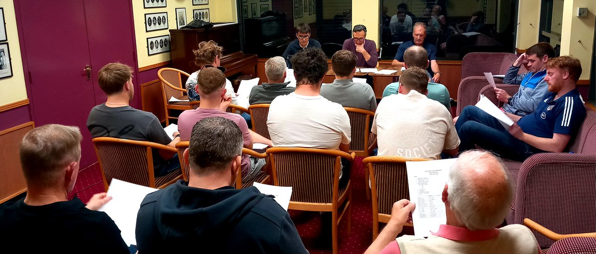 <a href="/instonianshc/">Instonians Hockey</a> <a href="/ADumican/">Andrew Dumican</a> 

The upstairs committee room full tonight for the men's hockey AGM, thanks to Neil and Peter and all those turning out.