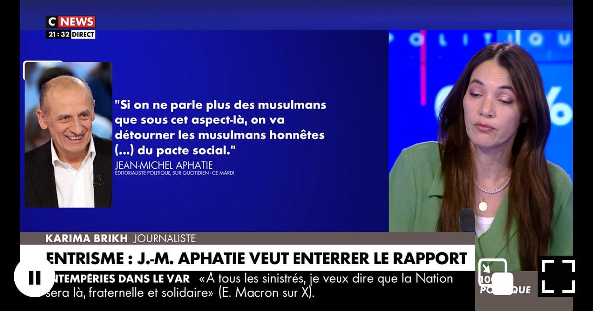 Sur Cnews, tranquillement, le chroniqueur d’extrême-droite Jean-Claude Dassier parle des « musulmans modérés » en précisant « si ça existe ».