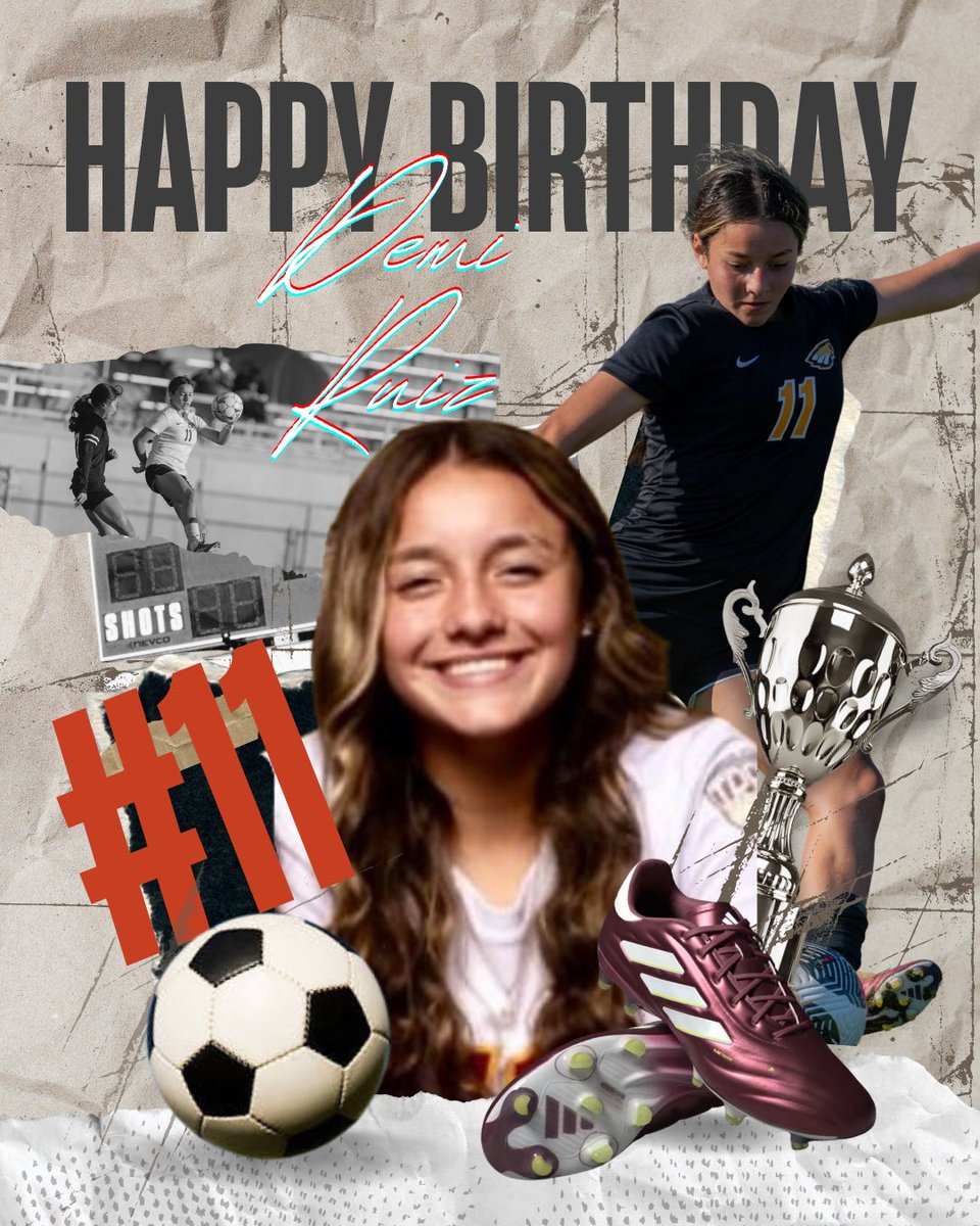 🎉 Wishing a very happy birthday to freshman Demi Ruiz! 

Hope you have a great day! 🥳🎈🎊🎁🎂