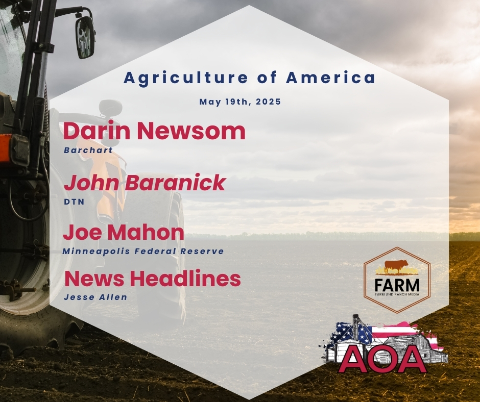 AgricultureOfAmerica (@aoa_talkshow) on Twitter photo ICYMI: Monday on AOA we talked markets with <a href="/DarinNewsom/">Darin Newsom</a> from <a href="/BarchartAg/">Barchart Agriculture</a> along with weather from <a href="/dtnpf/">DTN/Progressive Farmer</a>'s John Baranick. Then we heard about the ag economy in the <a href="/MinneapolisFed/">Minneapolis Fed</a> Ninth District with Joe Mahon and looked at news headlines. #agnews
sites.libsyn.com/541047/aoa-mon… ICYMI: Monday on AOA we talked markets with <a href="/DarinNewsom/">Darin Newsom</a> from <a href="/BarchartAg/">Barchart Agriculture</a> along with weather from <a href="/dtnpf/">DTN/Progressive Farmer</a>'s John Baranick. Then we heard about the ag economy in the <a href="/MinneapolisFed/">Minneapolis Fed</a> Ninth District with Joe Mahon and looked at news headlines. #agnews
sites.libsyn.com/541047/aoa-mon…