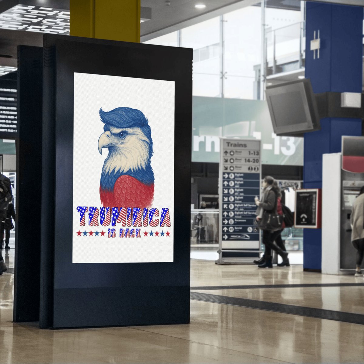 KidsStyleZone's tweet photo. Trumirica is Back @POTUS 

Love for The Real Eagle @DonaldTrump : https://t.co/cGwm3jQSuO

#TrumpCoin #Americans #EaglesCountry #POTUS https://t.co/bTOLPksHWZ