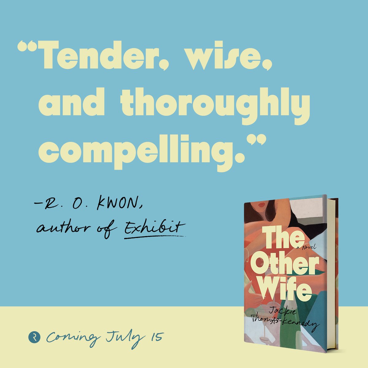 Fiction fans, this one's for you! 😊

Jackie Thomas-Kennedy's big-hearted debut, THE OTHER WIFE, is coming to shelves soon! You're going to adore this novel's heartfelt exploration of nostalgia, longing, and the complexities of love.

Learn more now: penguinrandomhouse.com/books/761626/t…