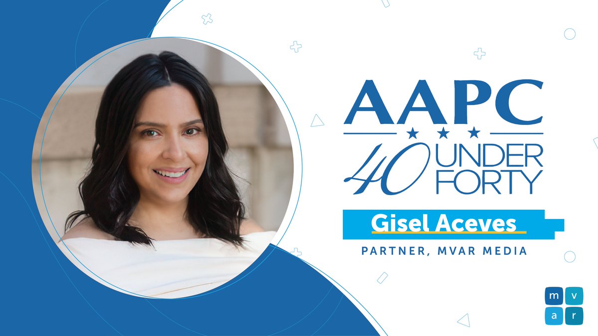 Congrats to our own <a href="/GiselAceves/">GiselAceves</a> who was named to <a href="/TheAAPC/">The AAPC</a>'s 40 Under 40 list! Gisel’s recognition is a testament to her tireless dedication to advancing equity and representation in American politics. #POLLIES25