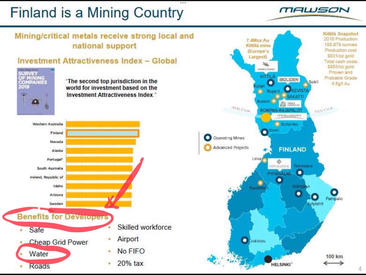 Miksi tämä on tärkeää? Australialainen Mawson ”hehkuttaa” Suomen kaivostoiminnan etuja osakkeenomistajille, jossa viestinä on, että meillä riittää vettä saastutettavaksi. Näinhän ei ole Australiassa. Eli kaikki allekirjoittamaan…