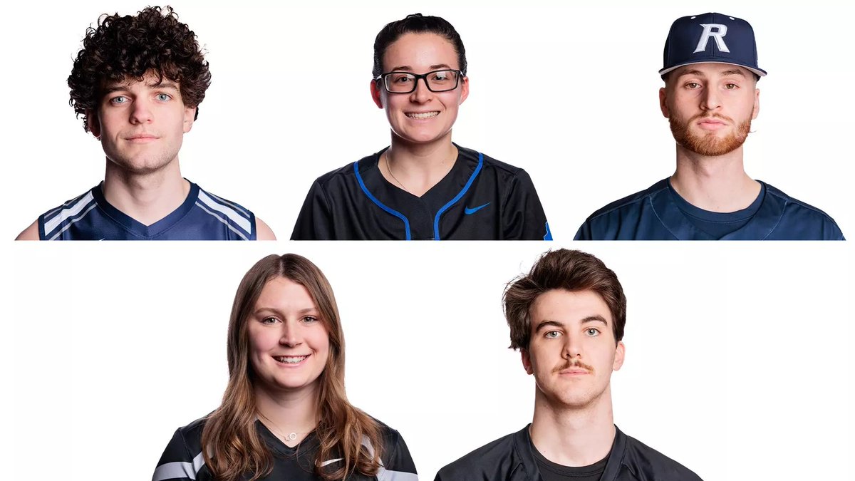 RELEASE ➡️ Five Rivier Spring Sport Athletes Named to GNAC All-Sportsmanship Teams

📰 tinyurl.com/2xa7qtnw | #RollRaiders