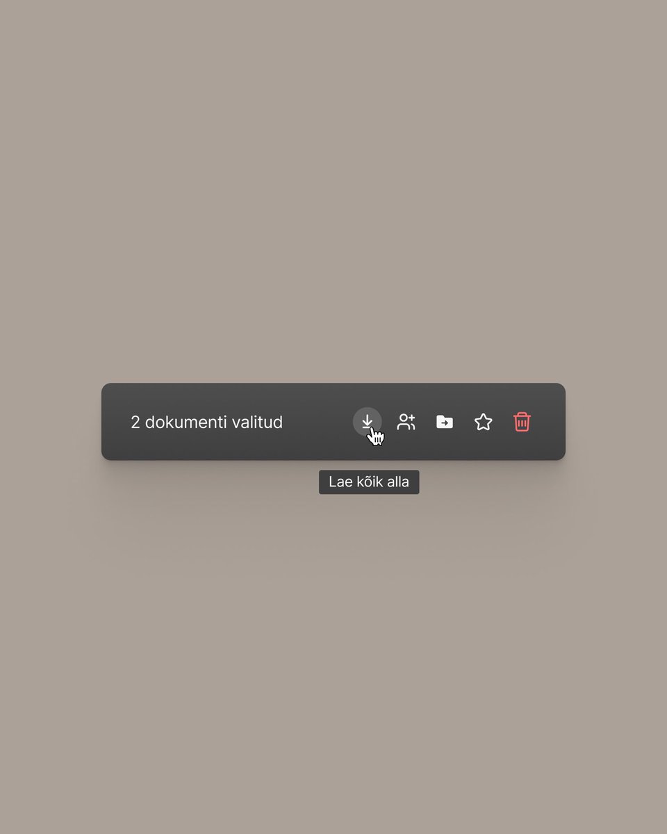 HEdesign's tweet image. UI details: File management options bar pops up if one or more files are selected.

#uidesign #softwaredesign #ux