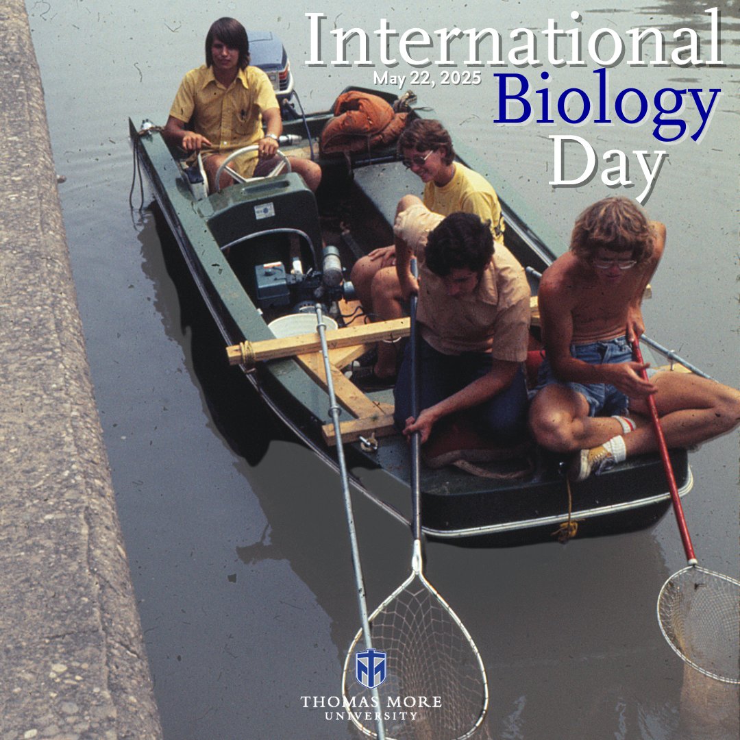 Happy International Biology Day!

Today we celebrate the biologists who explore the wonders of life. Your research, curiosity, and care for our planet reflect the heart of what it means to be part of the Thomas More community. 

We’d love to hear from you: form.jotform.com/223044720658050
