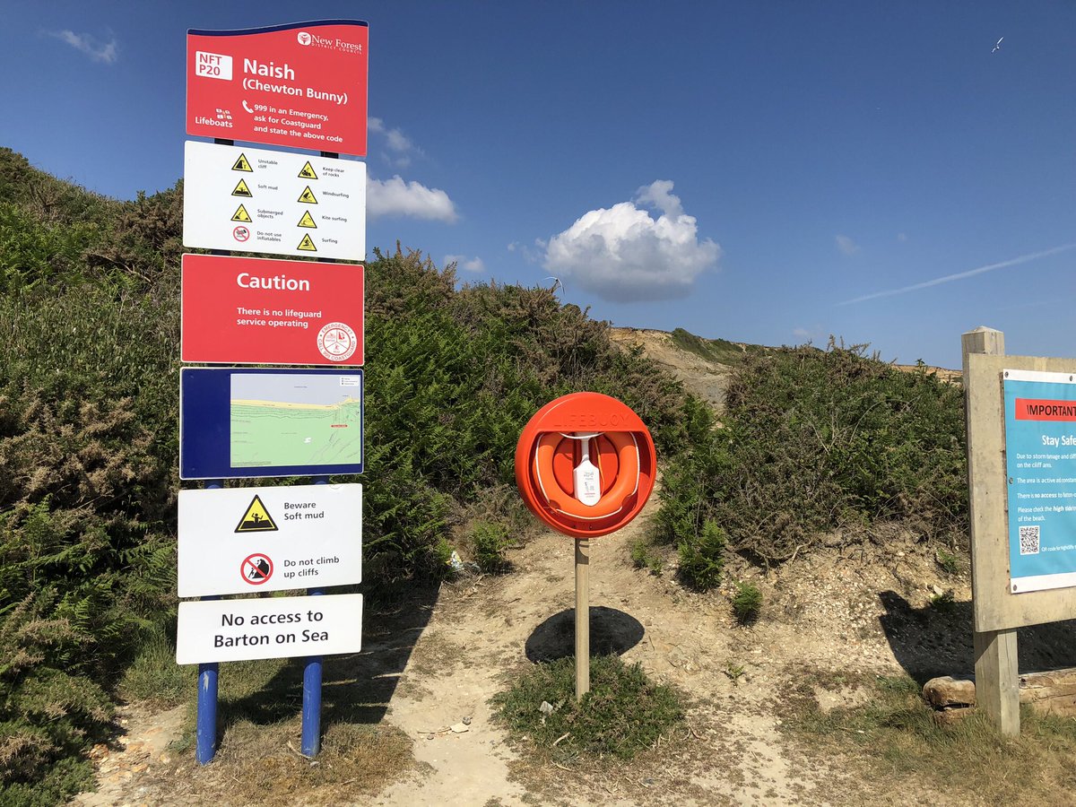 Can you please put the bins back at Naish Beach <a href="/newforestdc/">New Forest District Council</a> your side of the line.
Obviously you can’t expect people to take their rubbish home or find another bin. That would be too much to ask.