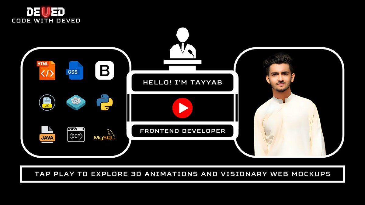 codewithdeved's tweet image. 🚀I’m officially #OpenForBusiness
I deliver cutting-edge #webdevelopment, next level #webdesign & #3ddesign , & industry define #userexperiencedesign, crafted to transform your brand, drive #growth, & dominate your market.
📩DM me Today! Let’s build the future of your #business