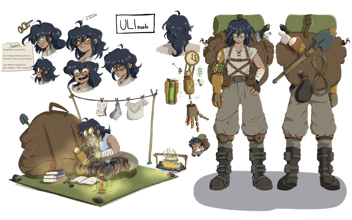 Esta comisión fue un trabajo en equipo con <a href="/jilbgm/">JilBGM</a>, ambos hicimos el diseño en conjunto, el se encargo del lineart y yo del color.

Comisión realizada para  <a href="/Uli_Noob/">Uli_Noob</a>