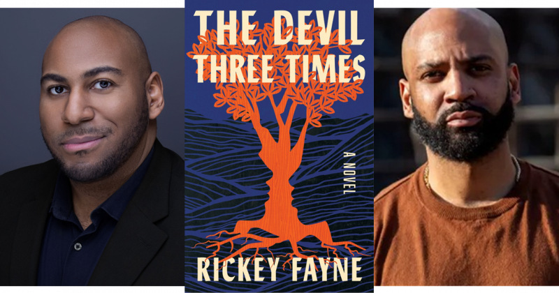 Brave the weather and be at Boswell tonight to meet... the Devil! 

Okay, so it's really Rickey Fayne, author of this INCREDIBLE new novel about seven generations of a family who keep meeting, you guessed it, the Devil.

More info here: rickeyfaynemke.eventbrite.com