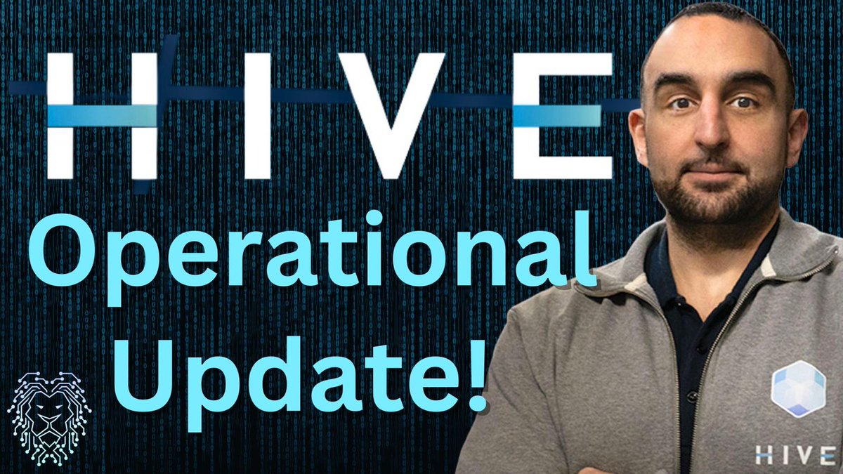 power_analys1s's tweet photo. Today we are joined by @AydinKilicHIVE President & CEO of @HIVEDigitalTech to discuss HIVEβs Paraguay Data Center expansions.
#BitcoinStock #BitcoinNews #BTC #HIVE #HiveDigitalTechnologies #HIVETechnologies $HIVE #PowerMiningAnalysis #AnthonyPower
https://t.co/utvyRNwVPC https://t.co/w40OUT7xhY