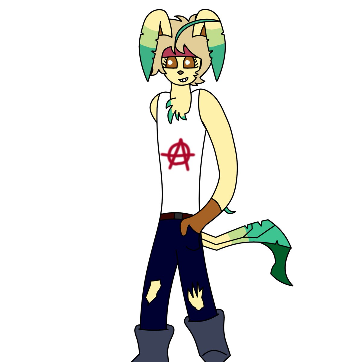 CalieEli65's tweet photo. Listen up, Punk
#digitalart #digitalart #oc #anothershit #ocdonotsteal #dibujo #dibujodigital #ocs #characterdesing #furry #eevee #furryart #furryartists #furryartwork #furryfandom #pokemon #furrypokemon #Anarchist https://t.co/I9Mhr9LQYt