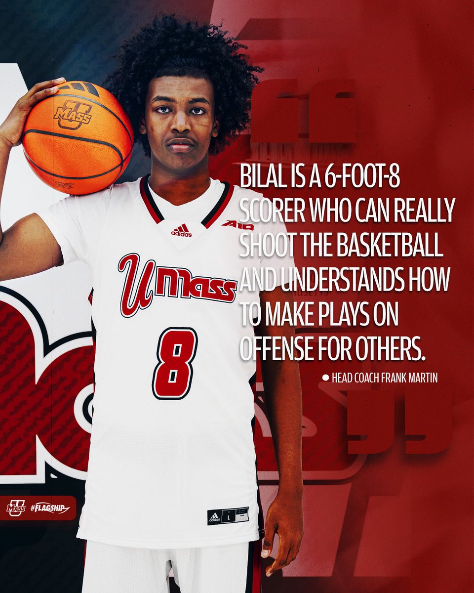 UMass Men's Basketball (@umassmbb) on Twitter photo Offensive Creator 🎨🏀
<a href="/BilalOsmanX/">Bilal Osman</a> is set to bring his skills to Amherst this summer
Flagship🚩 Offensive Creator 🎨🏀
<a href="/BilalOsmanX/">Bilal Osman</a> is set to bring his skills to Amherst this summer
Flagship🚩