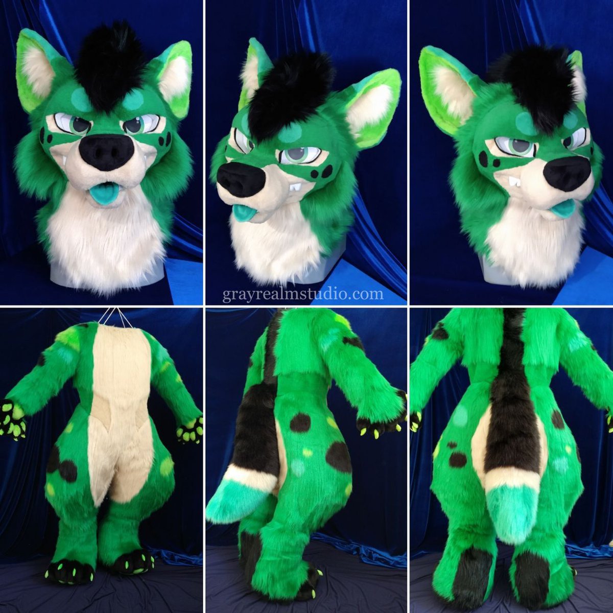 grayestREM's tweet photo. โข๏ธMeet Toxic, the wolf/hellhound!โข๏ธ A very cool character that I got to create in 2024!
#fursuit #fursuitmaker #fursuitcommission #furryart #fullsuit #grayFAM https://t.co/H53kWZ8C4f