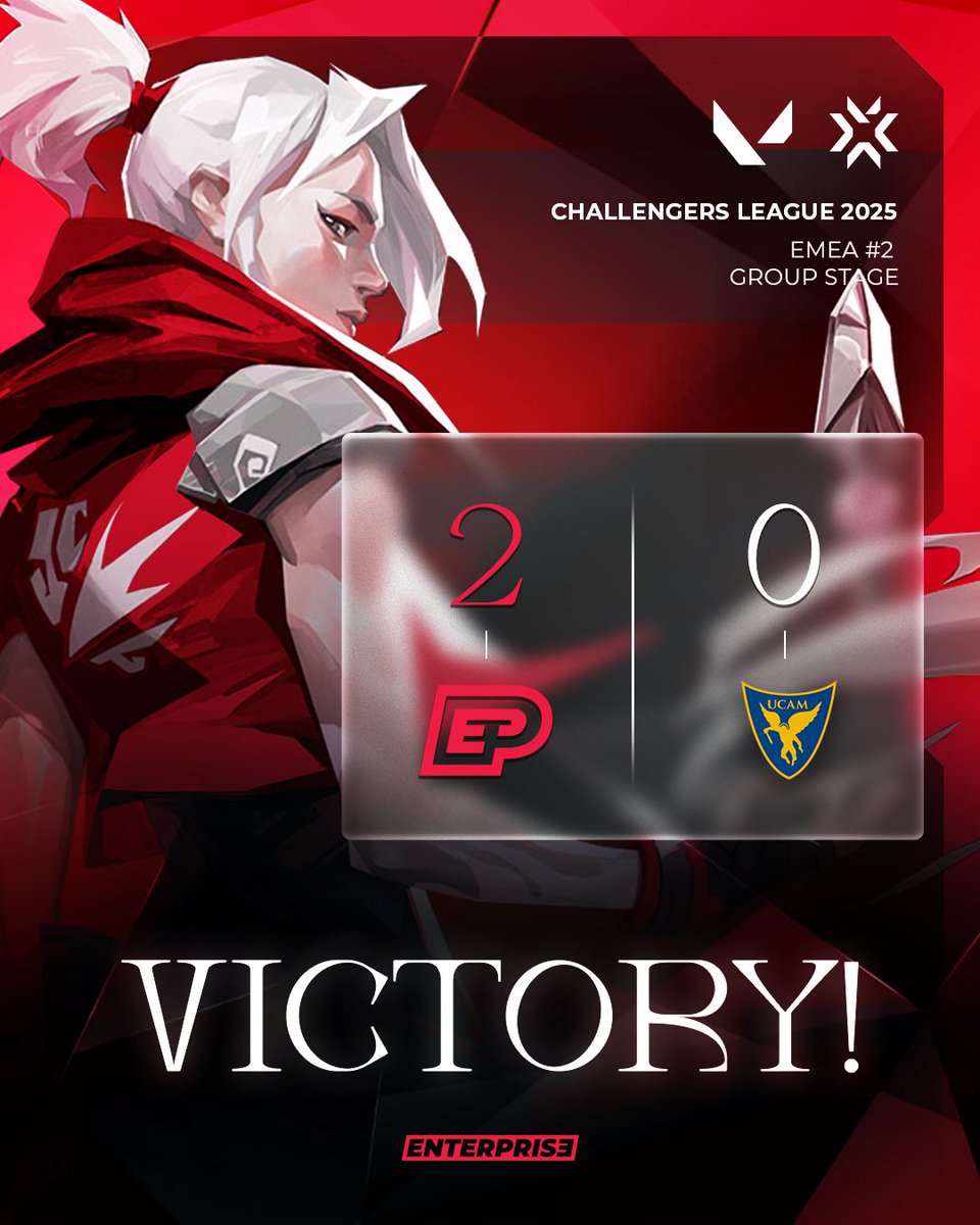 ENTERPRISE ESPORTS (@enterprise_esp) on Twitter photo No need to go to the third map, it’s done here. Gg wp <a href="/UCAM_esports/">UCAM Esports</a> 🤝🏼
✅ LOTUS 13:0
✅ Haven 13:6 No need to go to the third map, it’s done here. Gg wp <a href="/UCAM_esports/">UCAM Esports</a> 🤝🏼
✅ LOTUS 13:0
✅ Haven 13:6