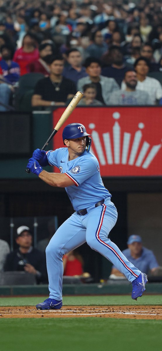 baseballograph's tweet photo. Texas Rangers ⚾️
- Adolis Garcia
- Wyatt Langford
- Josh Jung

📸: @Rangers photo team | #Rangers | #Texas https://t.co/FNj1S5Qwhr