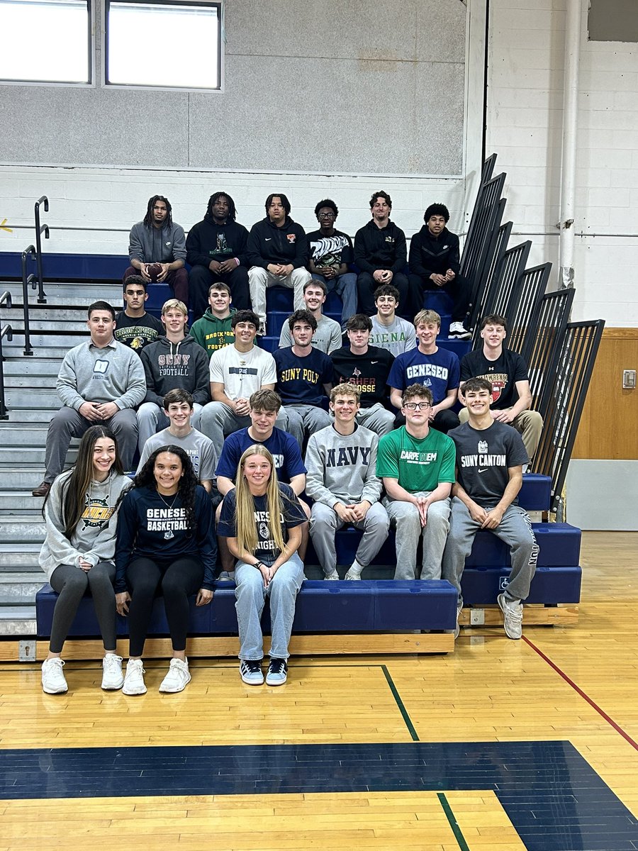 Congratulations to our WG seniors that have committed to play at the next level in college! We have over 40 in total. We wish you the best!